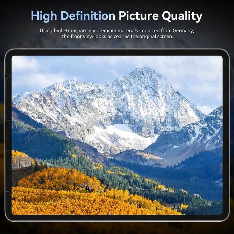 Protescreen Privacy Screen Protector Compatible With iPad 10th 2022 10.9" & iPad 11th A16 2025 11", Anti Glare Blue Light Spy Filter Private, High Sensitive Bubble-Free Easy Install Black Security Screen Shield - Image 4